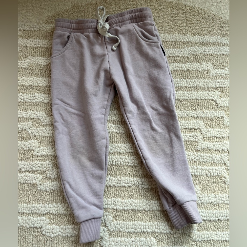 Little bipsy 7-8 girls Lavender Jogger Pants